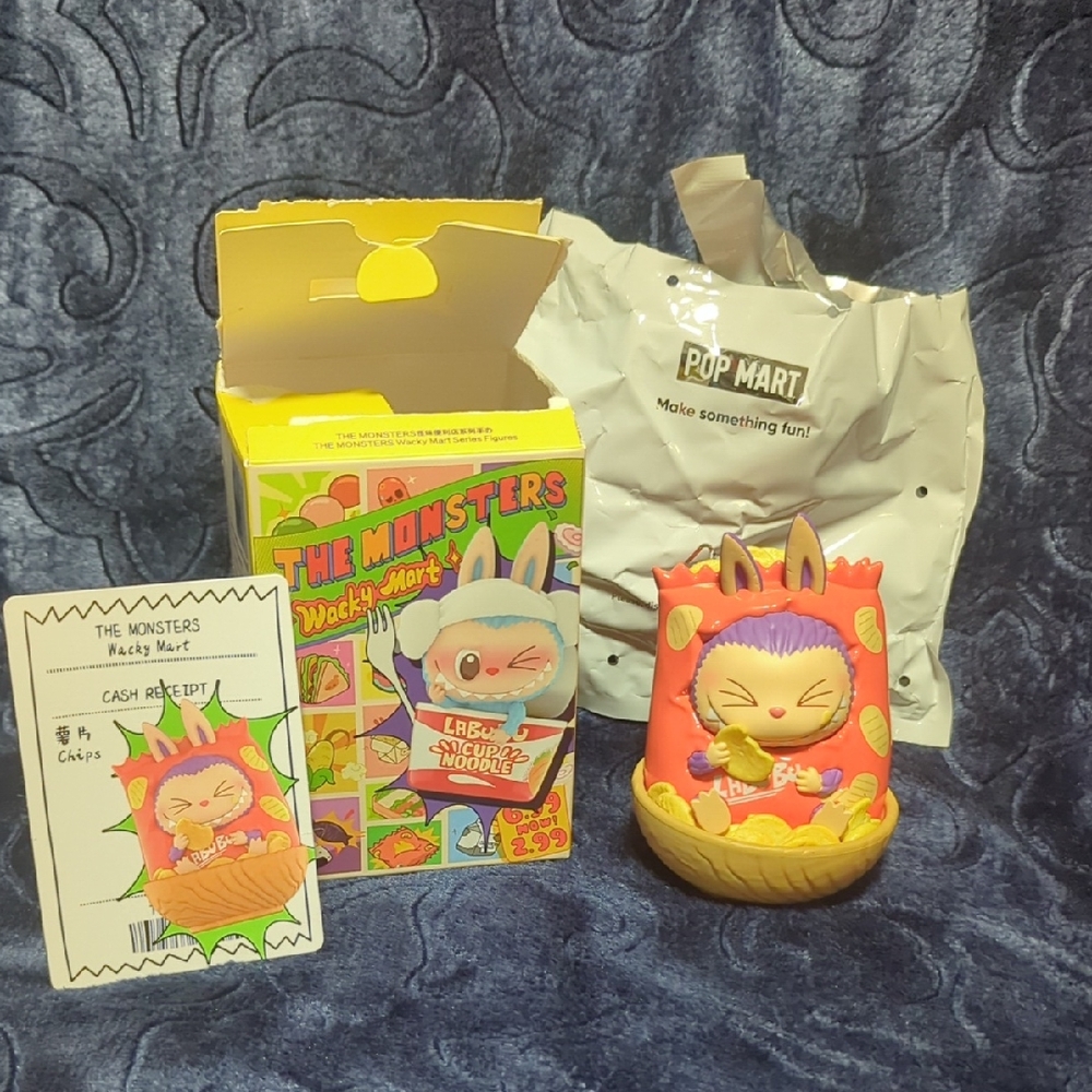 The Monsters Wacky Mart Toy - Vibrant Purple and Orange